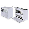 Lian Li Q58W3 Mini-ITX Case, PCIE 3.0 Edition - white 