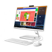 Lenovo IdeaCentre 3 23.8" FHD AiO, AMD R5 5625U 16GB DDR4, 1TB SSD, Radeon, DVDRW, WiFi/BT, tipk/miš + Win 11 Pro, bijel