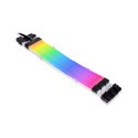 Kabel Lian Li Strimer Plus V2 Triple 8-Pin RGB PCIe, za grafično kartico, 30 cm