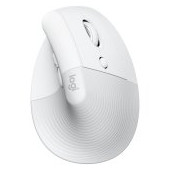 LOGITECH Lift Bluetooth Vertical Ergonomic Mouse - OFF-WHITE/PALE GREY