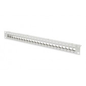 Digitus Modular Patch Panel, shielded 24-port, blank, 1U, rack mount color grey