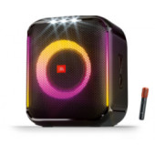 JBL PARTYBOX ENCORE prijenosni bežični BT zvučnik velike snage s JBL bežičnim mikrofonom, 100W, RGB LED osvjetljenje, US