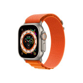 Watch Apple Watch Ultra GPS + Cellular 49mm Titanium Case with Alpine Loop S - Orange DE