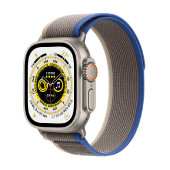 Watch Apple Watch Ultra GPS + Cellular 49mm Titanium Case with Trail Loop S/M - Blue/Grey DE