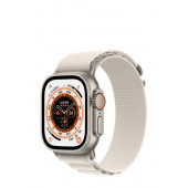 Watch Apple Watch Ultra GPS + Cellular 49mm Titanium Case with Alpine Loop S - Starlight DE