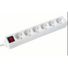 Prenosiva utičnica,6ut,sklopka,16A/3500W,5m,bijela
