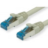 Roline VALUE S/FTP mrežni kabel Cat.6a, 0.5m, sivi
