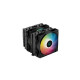 DeepCool AG620 BK ARGB Procesor Zračno hlađenje 12 cm Crno, Bijelo 1 kom