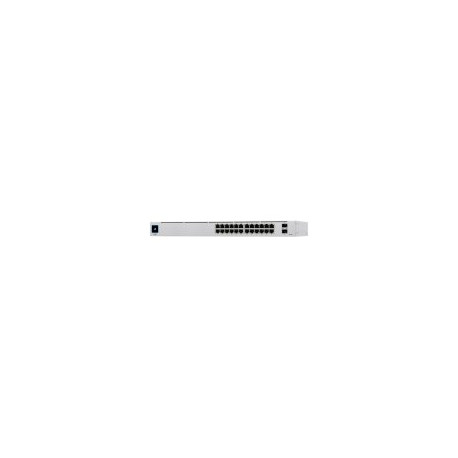 Ubiquiti USW-Pro-24-POE-EU configurable Gigabit Layer2 and Layer3 switch with auto-sensing 802.3at P