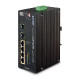 Planet Industrial 4-Port Gigabit POE 2 SFP Ports Switch