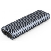 Orico vanjsko kućište dvostruki NVMe M.2 SSD (10Gbps), tool free, USB-C, aluminij (ORICO-AM2C3-2N-GY-BP)