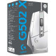 Logitech G502 X gaming miš, bijeli