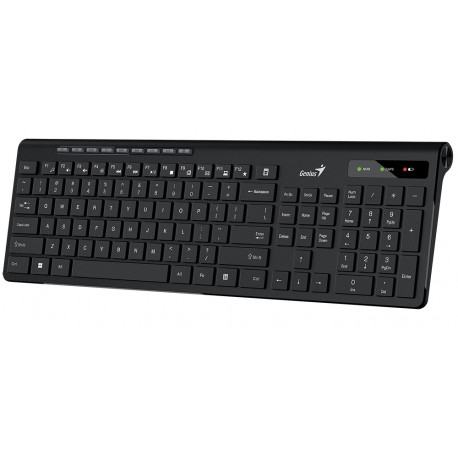 Genius SlimStar 7230, tipkovnica, USB, crna