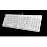 Genius SlimStar Q200, tipkovnica, USB, bijela