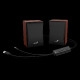 Genius zvučnici SP-HF380, 3W, USB+3,5mm+BT, drveni