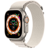 Watch Apple Watch Ultra GPS + Cellular 49mm Titanium Case with Alpine Loop S - Starlight EU