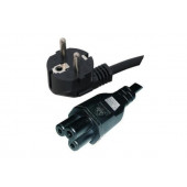 Bulk AC cord - 0.6m / 2ft, C5 connector, EU plug, single pack