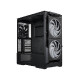 Računalniško ohišje ATX Lian Li LANCOOL 216, Midi-Tower, ARGB, kaljeno steklo, črno