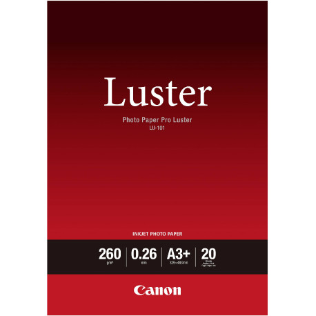 Canon Photo 	Luster Paper LU101 - A3+ - 20L