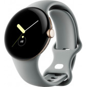 Google Pixel Watch WiFi 41mm Champagne Gold Case with Sport Band Hazel