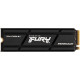 KINGSTON FURY Renegade 1TB SSD with Heatsink, M.2 2280, PCIe 4.0 NVMe, Read/Write 7300/6000MB/s, Ran