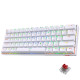 KEYBOARD - REDRAGON DRAGONBORN K630 RGB WHITE RED SWITCH