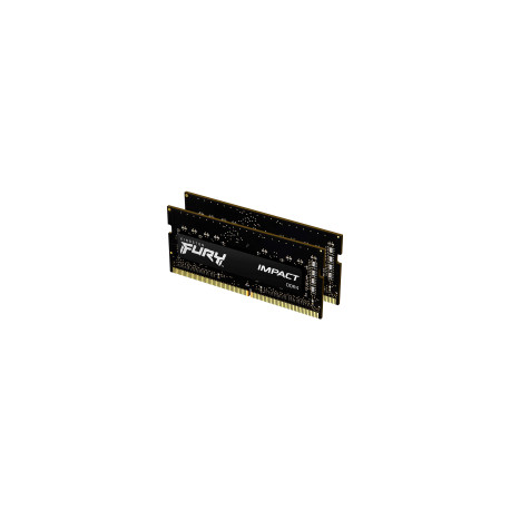 Kingston DRAM 32GB 3200MHz DDR4 CL20 SODIMM (Kit of 2) FURY Impact EAN: 740617318388