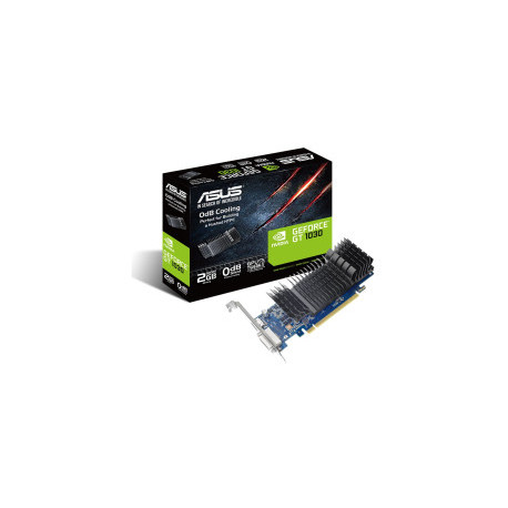 Asus GeForce GT1030 2GB GDDR5/64-bit, PCIe 3.0, DVI/HDMI, Low Profile