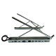 LC-Power multi Stand, stalak za laptop sa HUB-om