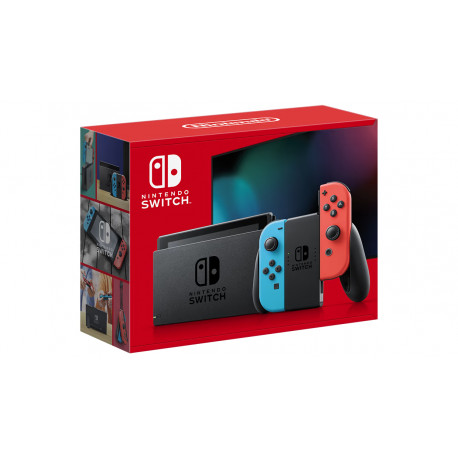 Nintendo Switch Console Neon Red / Blue