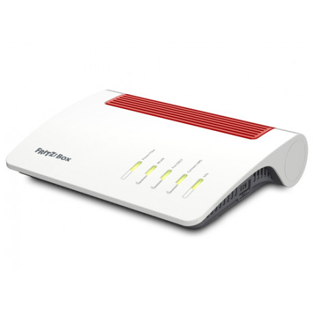 FRITZ!Box 5590 Fiber bežični usmjerivač Gigabit Ethernet Dvofrekvencijski (2,4 GHz / 5 GHz) Bijelo