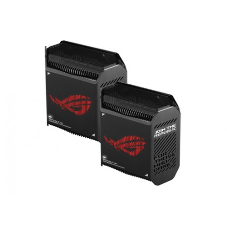 ASUS ROG Rapture GT6 (B-2-PK) Trifrekvencijski (2,4 GHz / 5 GHz / 5 GHz) Wi-Fi 6 (802.11ax) Crno 4 Unutarnji