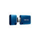USB ključek Samsung Type-C, 256GB, USB 3.1 Gen1, 400 MB/s, moder