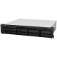 Synology RackStation RS1221RP+ Rack 2U, 8-bay 3.5''/2.5" SATA HDD/SSD, AMD Ryzen V1500B 4-core 2.2G