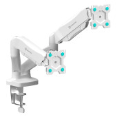 ONKRON Dual Monitor Desk Mount Stand for 13 to 32"
