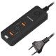 CANYON H-10, Wall charger. CNE-CHA10B Input: 100-240V~50/60Hz 1.0A Max Output1/Output2: DC USB-A QC3