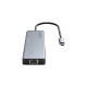Priključna postaja USB-C, 5 in 1, 3x USB 3.0, RJ45, USB-C PD 100W, ORICO