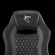 WHITE SHARK gaming stolica NYX crna