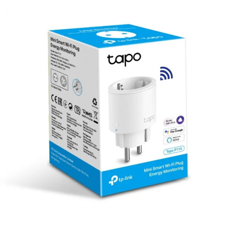Mini Smart Wi-Fi Socket, Energy MonitoringSPEC: 100-240 V, Max Load 16 A, 50/60 Hz, 2.4 GHz Wi-Fi ne