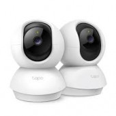 TP Link Tapo C210 2-Pack, Pan/Tilt Home Security Wi-Fi Camera, 2K (3MP) High-Definition Video, 360º