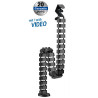 Transmedia Flexible Cable Management with clamp, Black