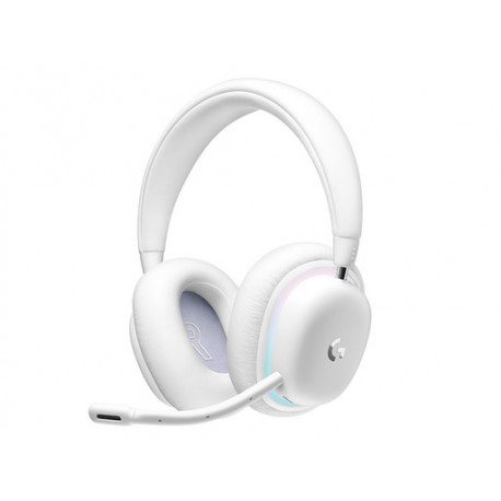 Slušalke Logitech G735 LIGHTSPEED RGB Wireless Gaming, bele