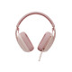 Slušalke Logitech Zone Vibe 100, roza