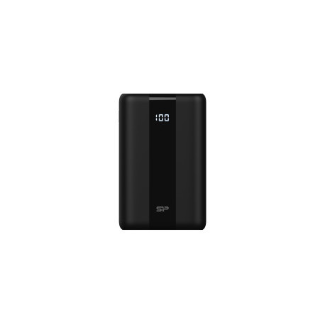 Silicon Power punjač Powerbank QX55, 30000mAh, 3×USB-A (QC3.0)/1×USB-C (PD)/Micro USB/Lightning, crni