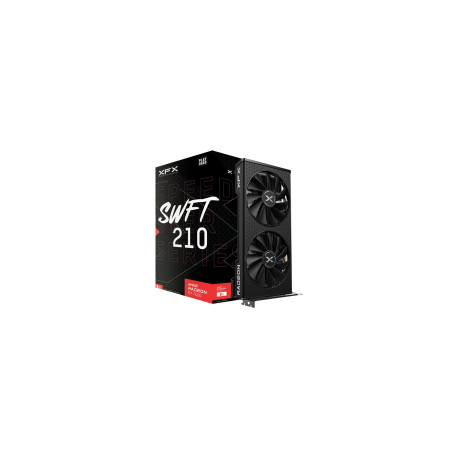 XFX SPEEDSTER SWFT210 RADEON RX7600 CORE Gaming Graphics Card with 8GBGDDR6 HDMI 3xDP, AMD RDNA™ 2