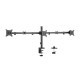 Gembird Adjustable desk 3-display mounting arm (rotate, tilt, swivel), 17”-27”, up to 7 kg
