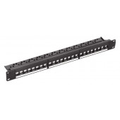 NaviaTec Cat6 Unshielded 24-Port Patch Panel