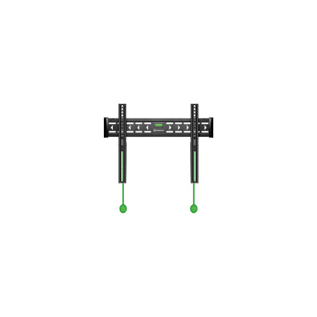 ONKRON Fixed TV Wall Mount for 43 to 85-inch Flat Panel TVs Digital Panels 68,2 kg, Black