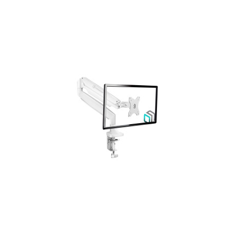 ONKRON Monitor Desk Mount for 13 to 32-Inch LED LCD Flat Monitors up to 9 kg, White