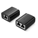 Vention RJ45 Splitter Adapter, Black
